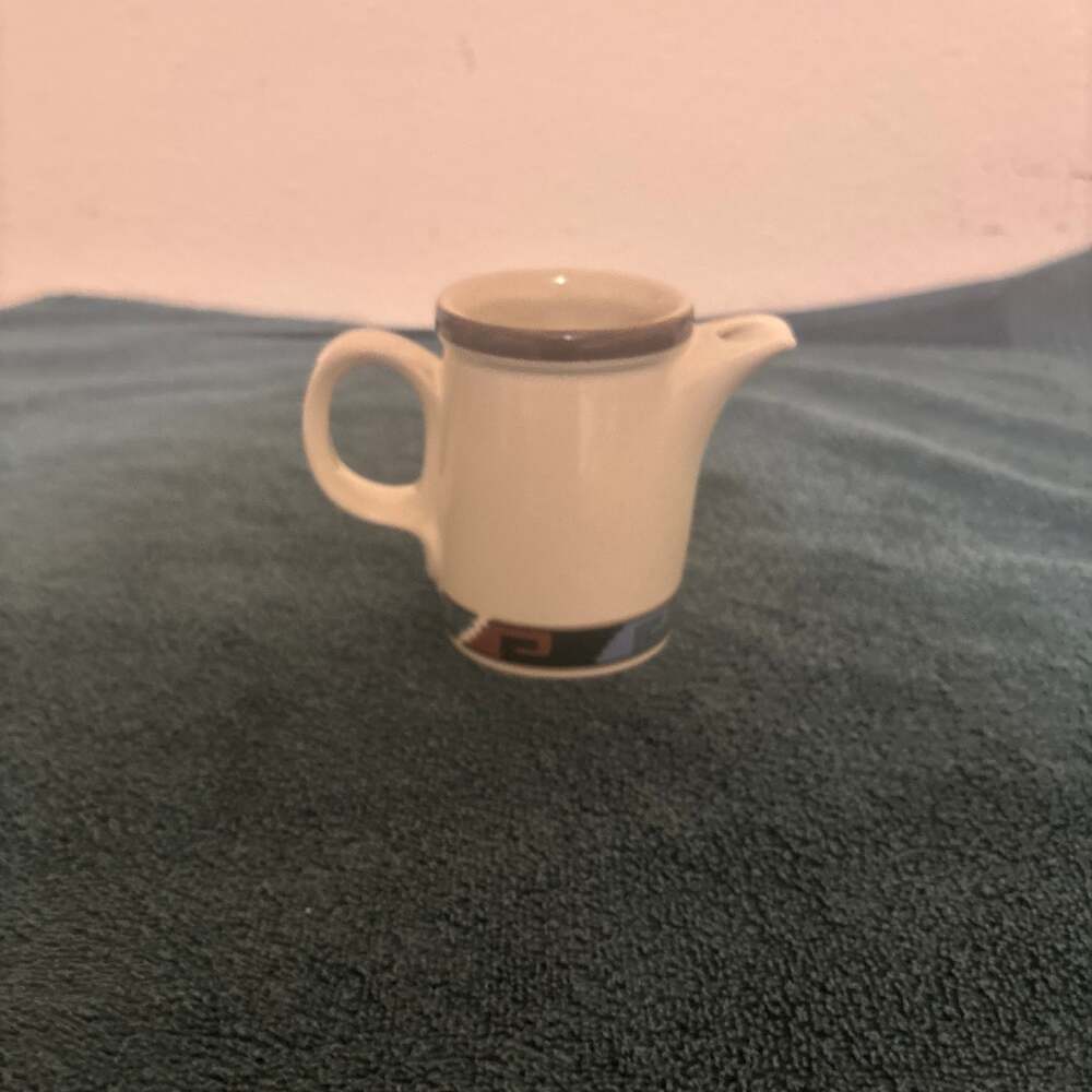 Mikasa Mosaic P3010 Southwestern Pattern Milk Creamer or Syrup Pitcher